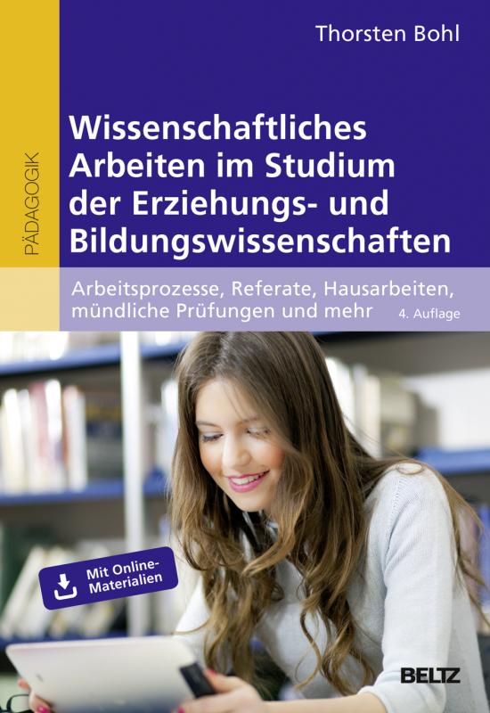 Cover-Bild Wissenschaftliches Arbeiten im Studium der Erziehungs- und Bildungswissenschaften