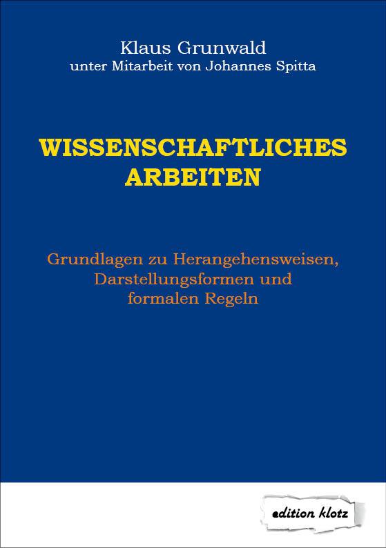 Cover-Bild Wissenschaftliches Arbeiten