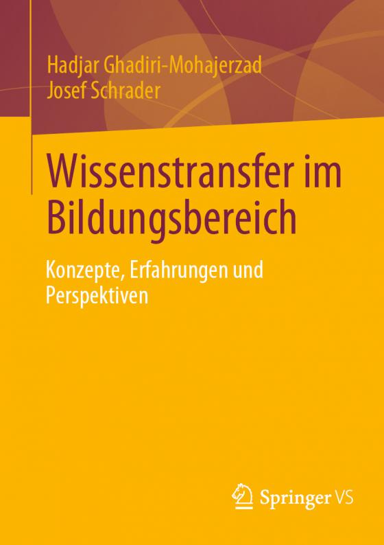 Cover-Bild Wissenstransfer im Bildungsbereich