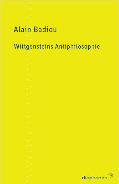 Cover-Bild Wittgensteins Antiphilosophie