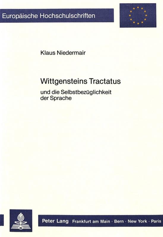 Cover-Bild Wittgensteins Tractatus