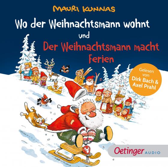 Cover-Bild Wo der Weihnachtsmann wohnt und Der Weihnachtsmann macht Ferien