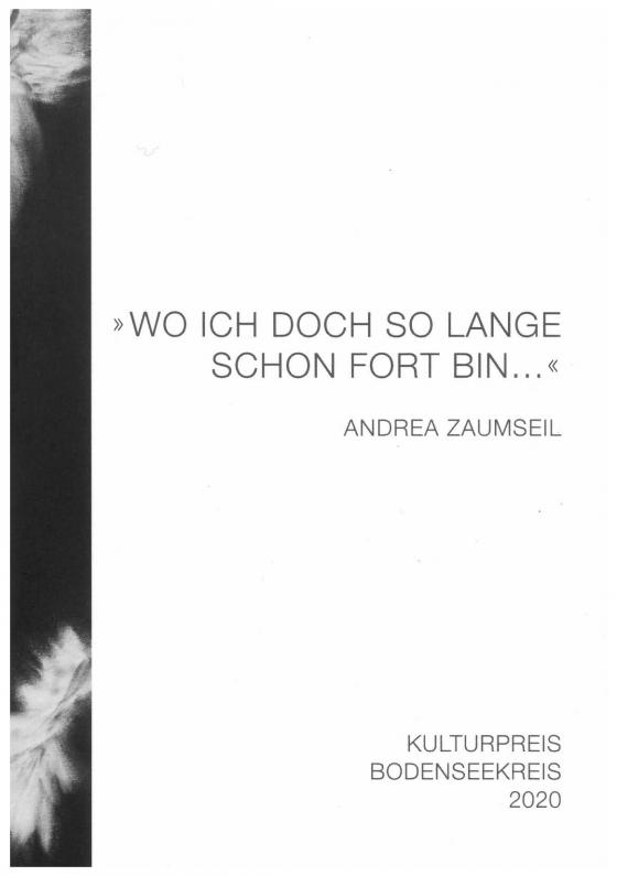 Cover-Bild "Wo ich doch so lange schon fort bin..." Andrea Zaumseil