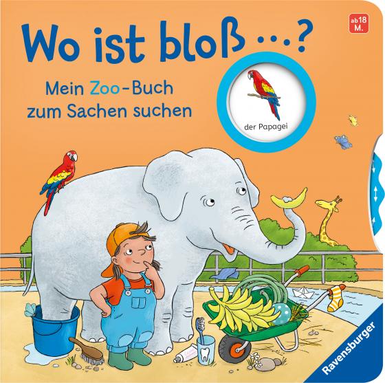 Cover-Bild Wo ist bloß...? Mein Zoo-Buch zum Sachen suchen