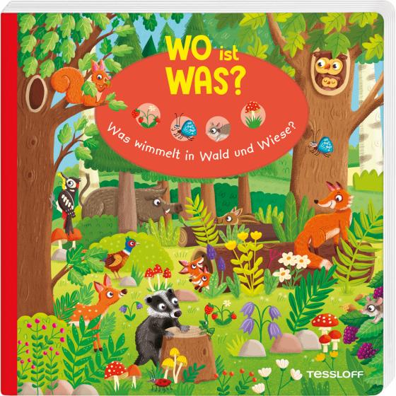 Cover-Bild WO ist WAS? Was wimmelt in Wald und Wiese?