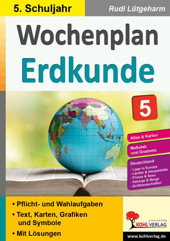 Cover-Bild Wochenplan Erdkunde / Klasse 5