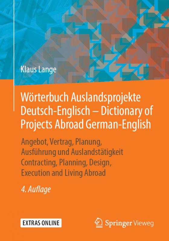 Cover-Bild Wörterbuch Auslandsprojekte Deutsch-Englisch – Dictionary of Projects Abroad German-English