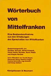 Cover-Bild Wörterbuch von Mittelfranken