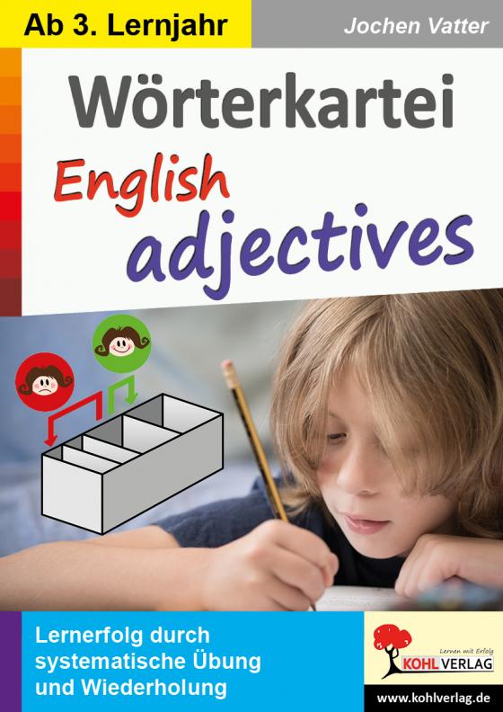 Cover-Bild Wörterkartei English adjectives