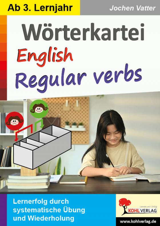 Cover-Bild Wörterkartei English regular verbs