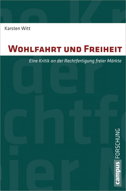 Cover-Bild Wohlfahrt und Freiheit