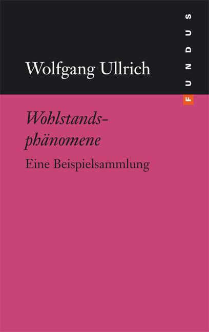 Cover-Bild Wohlstandsphänomene