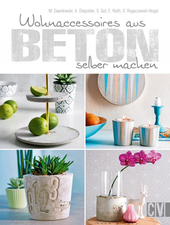 Cover-Bild Wohnaccessoires aus Beton selber machen