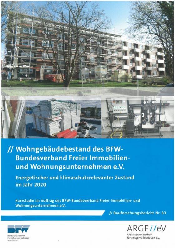 Cover-Bild Wohngebäudebestand des BfW-Bundesverband Freier Immobilien- und Wohnungsunternehmen e.V.