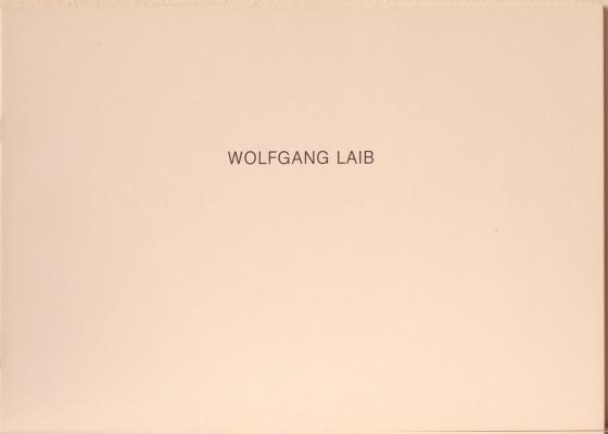 Cover-Bild Wolfgang Laib