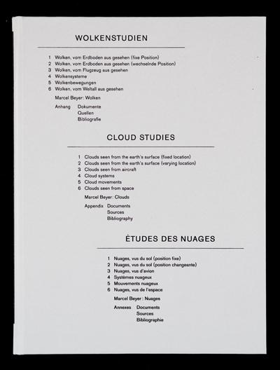Cover-Bild Wolkenstudien / Cloud Studies / Etudes des nuages