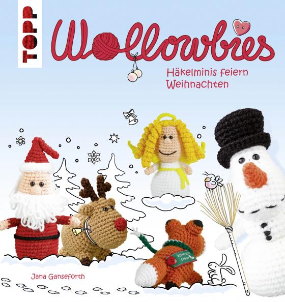Cover-Bild Wollowbies - Häkelminis feiern Weihnachten