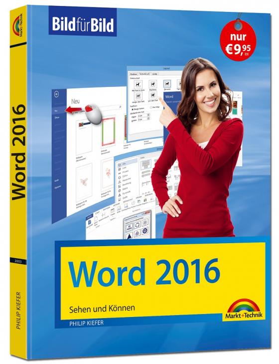 Cover-Bild Word 2016 Bild für Bild lernen: sehen und können