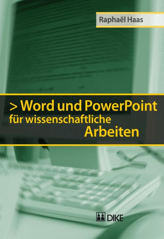 Cover-Bild Word und PowerPoint für wissenschaftliche Arbeiten