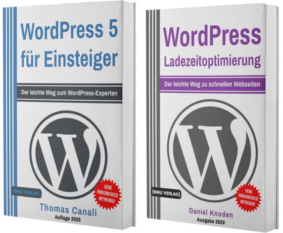 Cover-Bild WordPress 5 für Einsteiger + WordPress Ladezeitoptimierung (Hardcover)