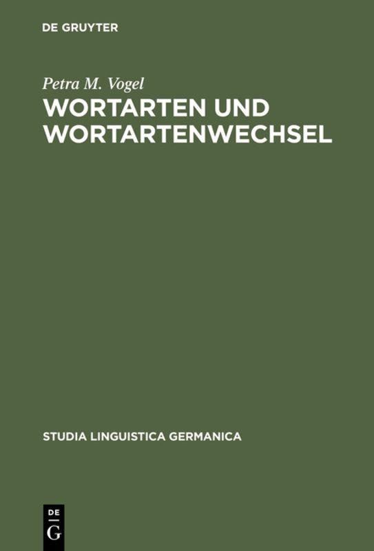 Cover-Bild Wortarten und Wortartenwechsel