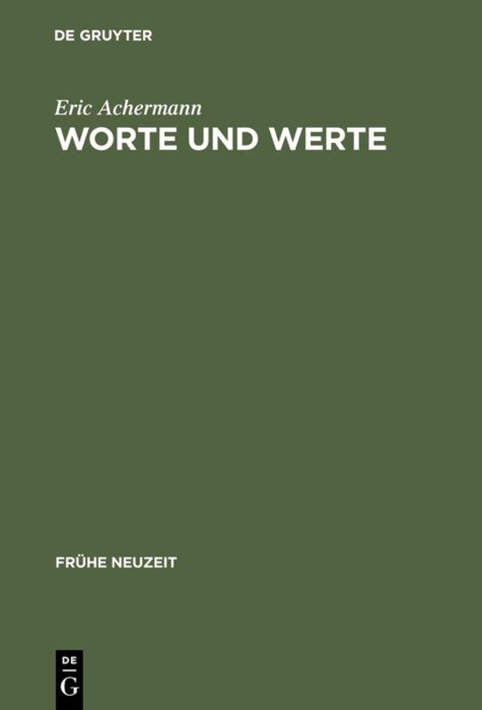 Cover-Bild Worte und Werte