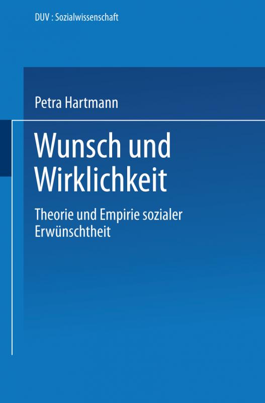 Cover-Bild Wunsch und Wirklichkeit