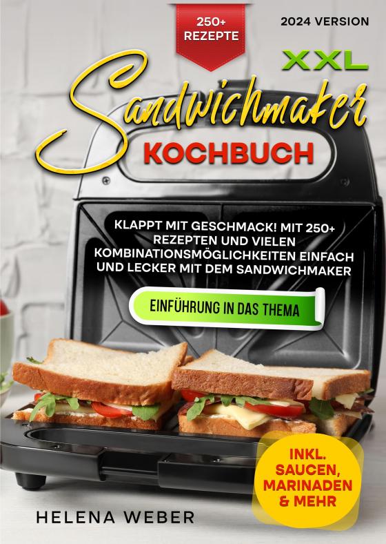 Cover-Bild XXL Sandwichmaker Kochbuch