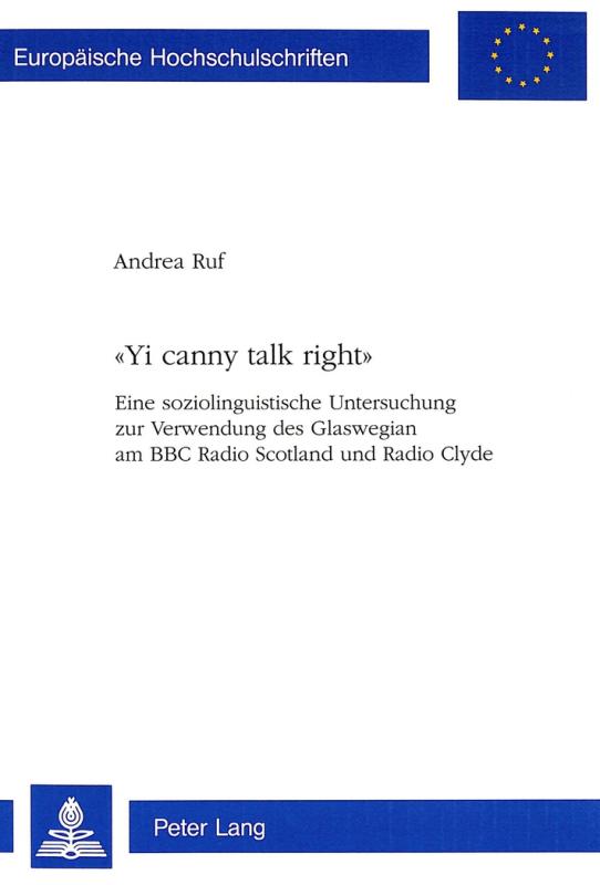 Cover-Bild «Yi canny talk right»