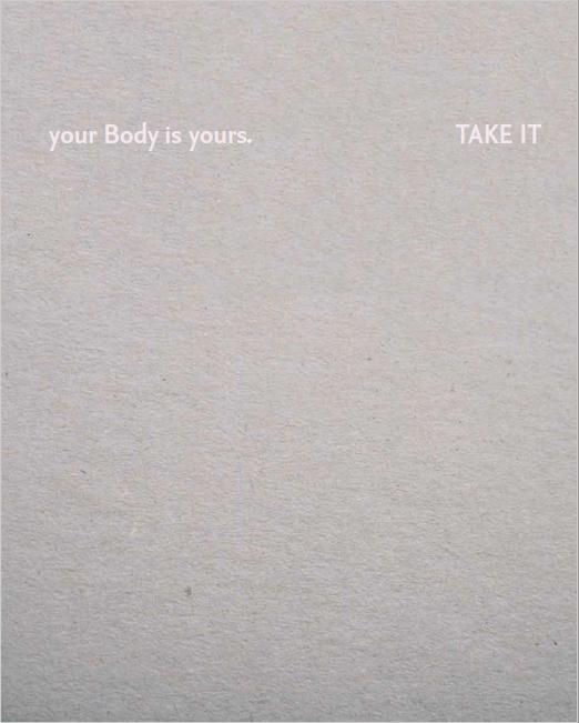 Cover-Bild Your body is yours. Take it