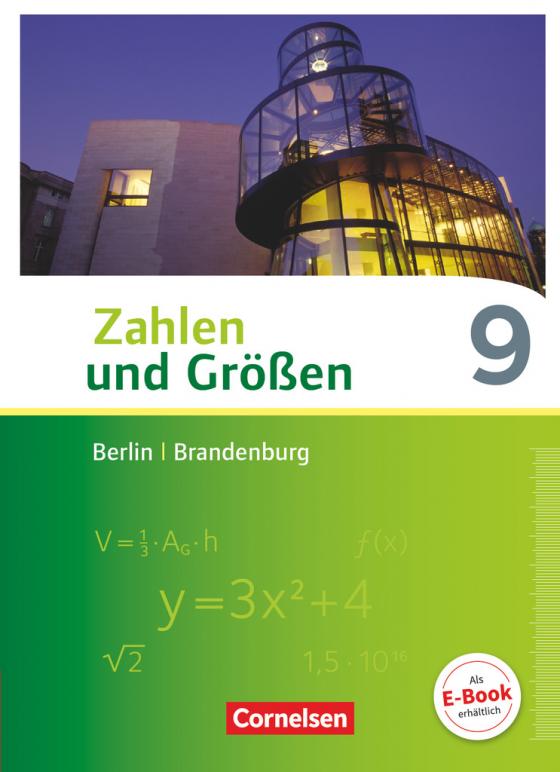 Cover-Bild Zahlen und Größen - Berlin und Brandenburg - 9. Schuljahr