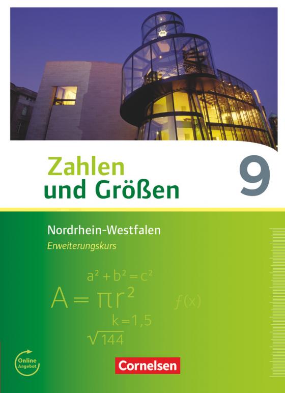Cover-Bild Zahlen und Größen - Nordrhein-Westfalen Kernlehrpläne - Ausgabe 2013 - 9. Schuljahr - Erweiterungskurs