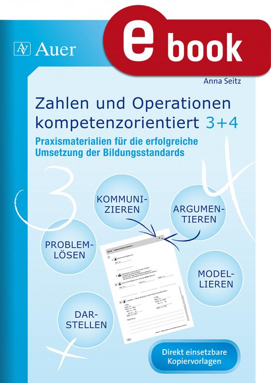 Cover-Bild Zahlen und Operationen kompetenzorientiert 3+4