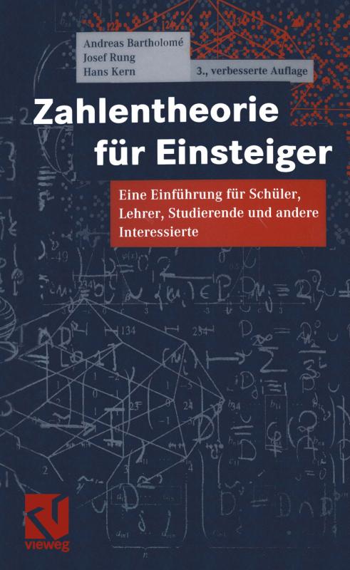 Cover-Bild Zahlentheorie für Einsteiger