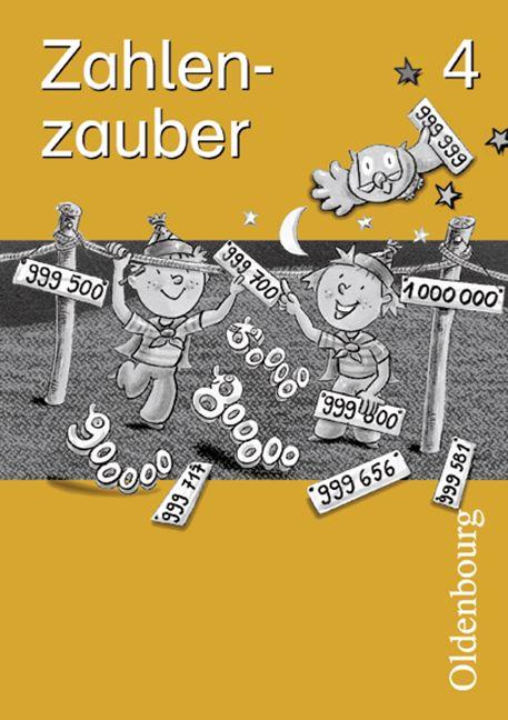Cover-Bild Zahlenzauber - Ausgabe B - Bayern (Ausgabe 2001) / 4. Jahrgangsstufe - Arbeitsheft