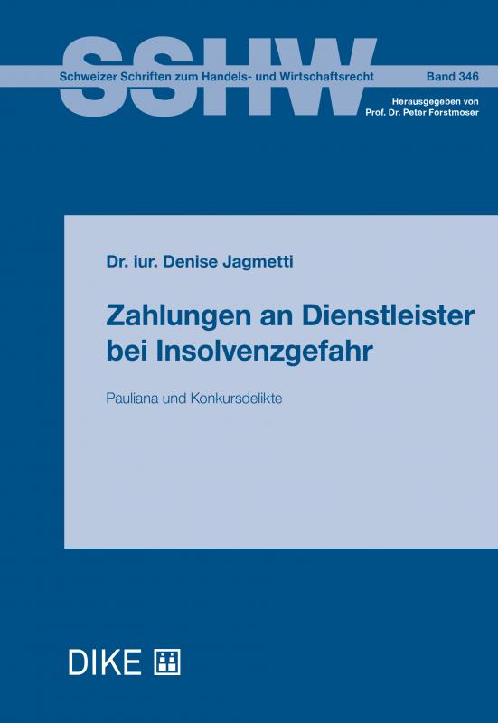 Cover-Bild Zahlungen an Dienstleister bei Insolvenzgefahr