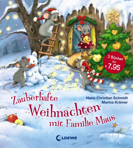 Cover-Bild Zauberhafte Weihnachten mit Familie Maus