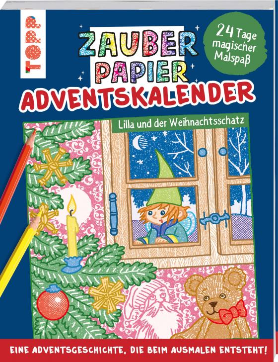 Cover-Bild Zauberpapier Adventskalender - Lilla und der Weihnachtsschatz