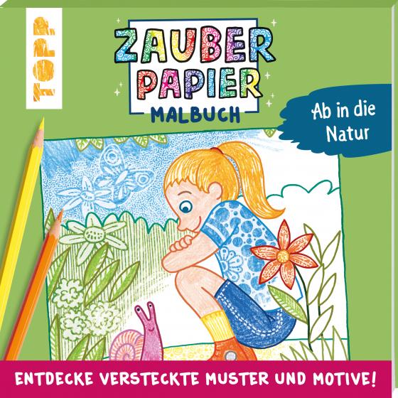 Cover-Bild Zauberpapier Malbuch Ab in die Natur