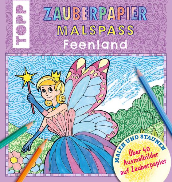 Cover-Bild Zauberpapier Malspaß Feenland