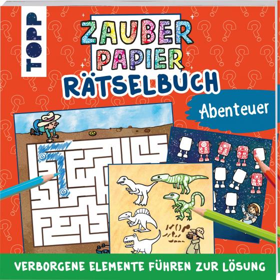 Cover-Bild Zauberpapier Rätselbuch Abenteuer