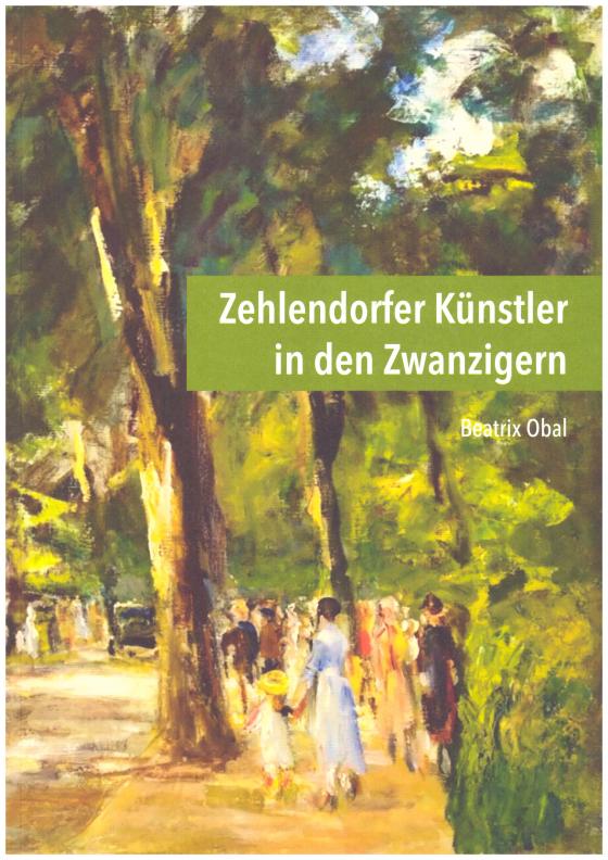 Cover-Bild Zehlendorfer Künstler in den Zwanzigern