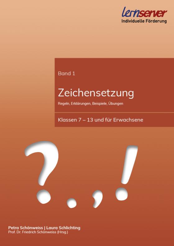 Cover-Bild Zeichensetzung (Band 1)