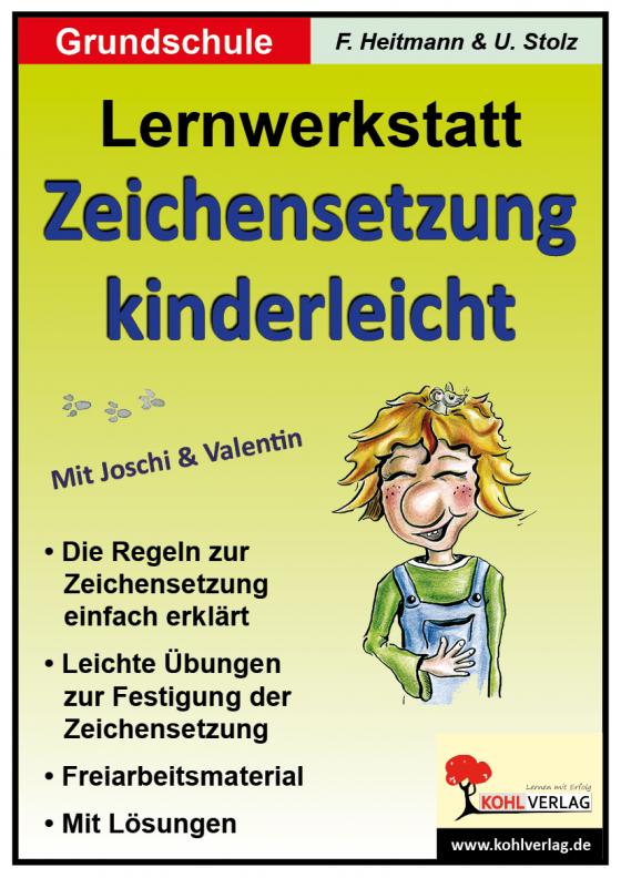 Cover-Bild Zeichensetzung kinderleicht - Lernwerkstatt