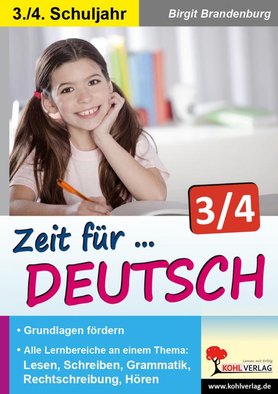 Cover-Bild Zeit für Deutsch / Klasse 3-4