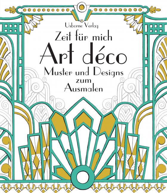 Cover-Bild Zeit für mich: Art déco Muster und Designs zum Ausmalen