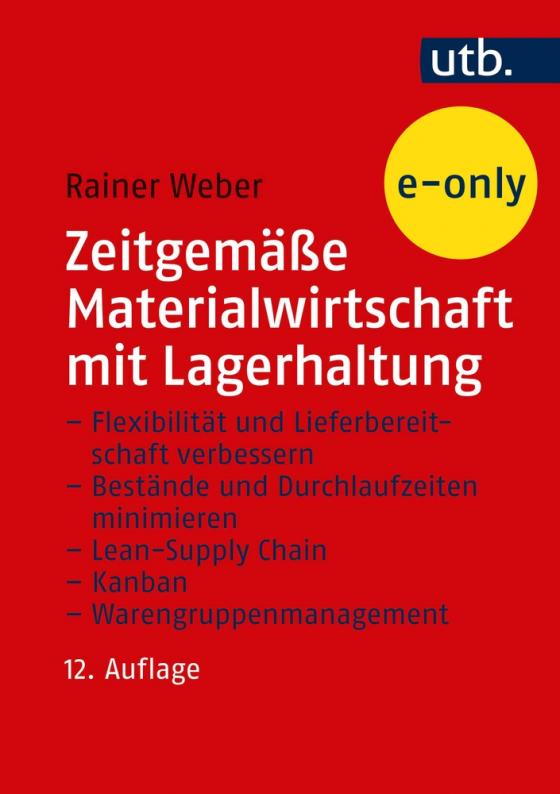 Cover-Bild Zeitgemäße Materialwirtschaft mit Lagerhaltung