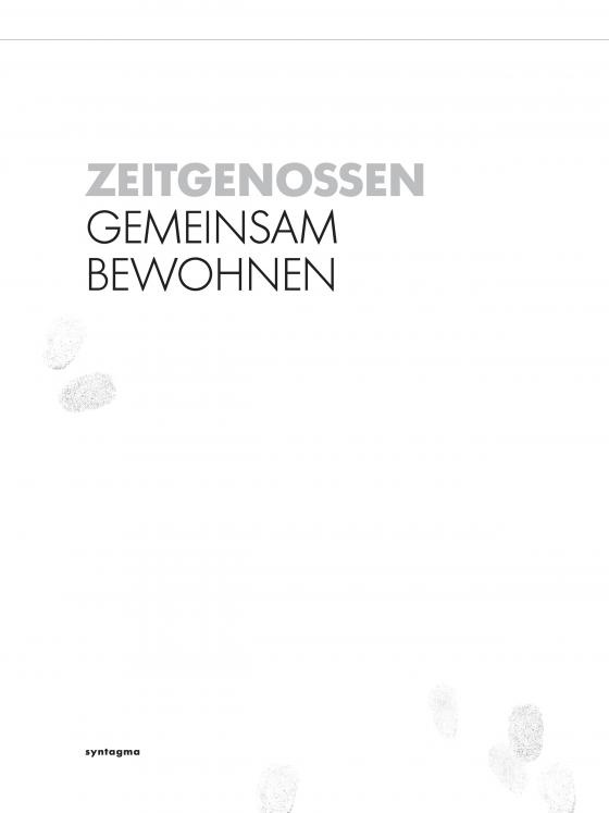 Cover-Bild Zeitgenossen