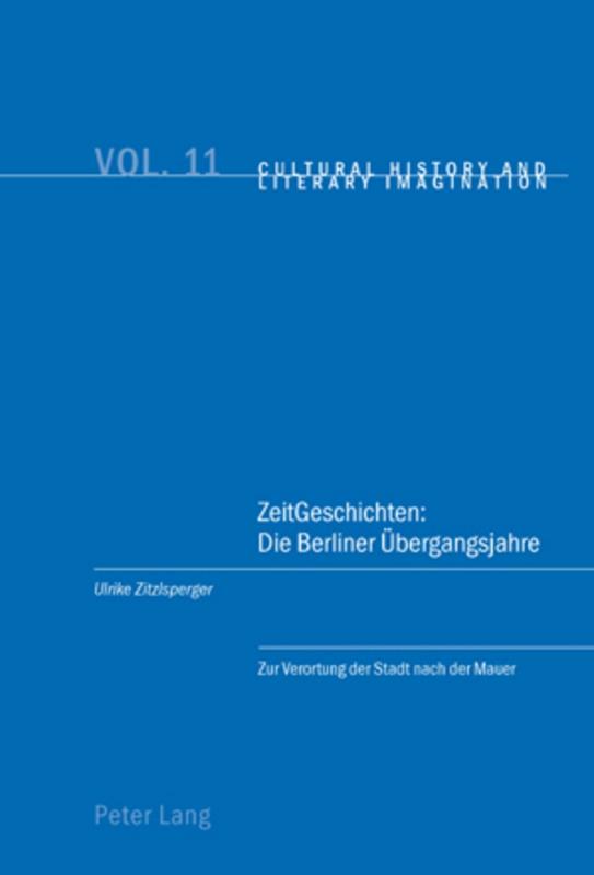 Cover-Bild ZeitGeschichten: Die Berliner Übergangsjahre