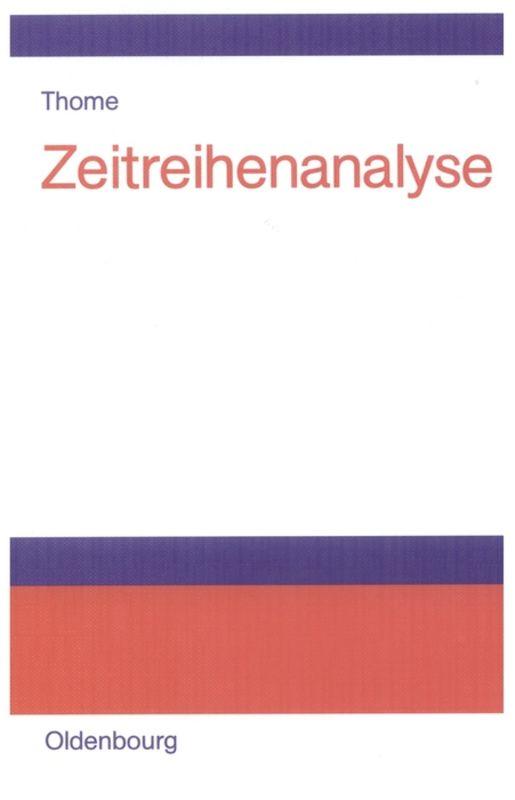 Cover-Bild Zeitreihenanalyse
